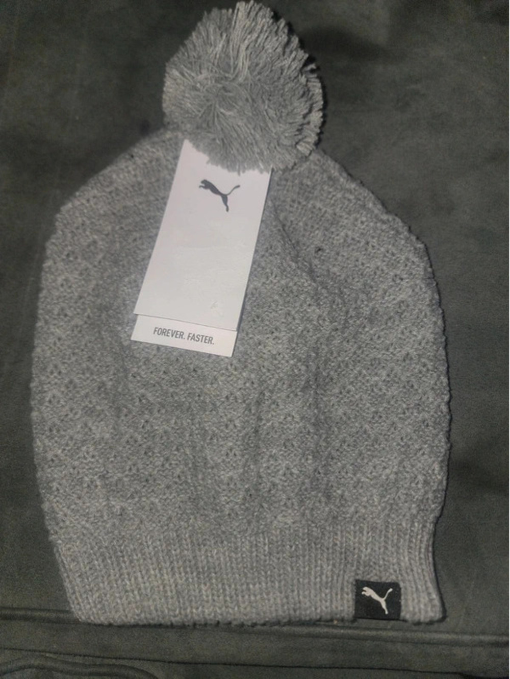 Pumaa hat with pom pom o/s